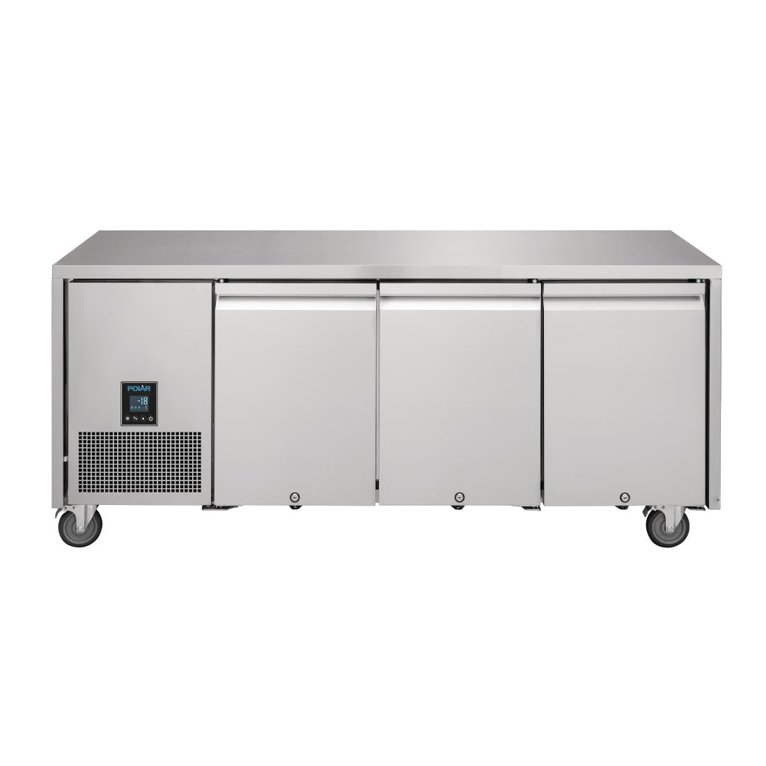 Polar U-Series Premium Triple Door Counter Freezer 420Ltr • PAS-UA008-A