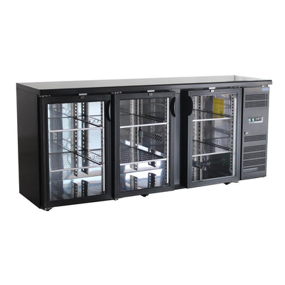 Polar U-Series Back Bar Cooler 3 door Display • PAS-UA022-A