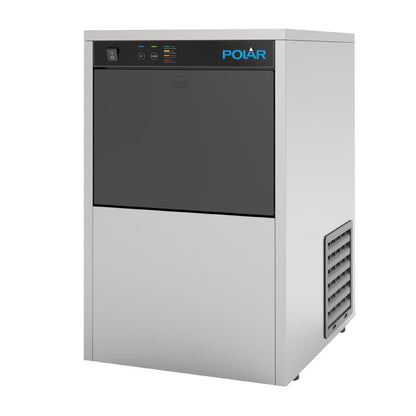 Polar U-Series Countertop Ice Machine with UVC 20kg • PAS-UA039-A