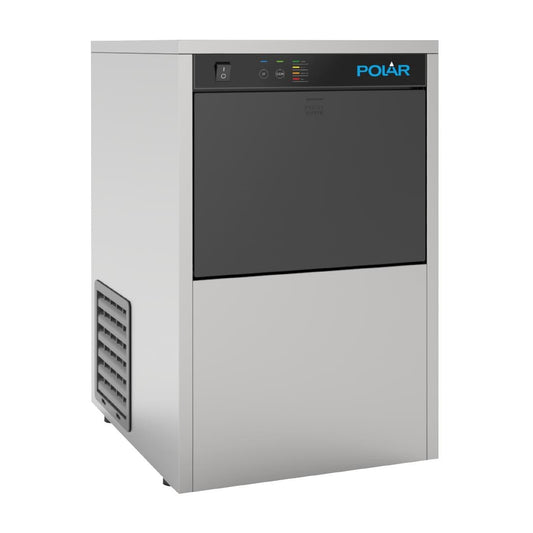 Polar U-Series Countertop Ice Machine with UVC 20kg • PAS-UA039-A