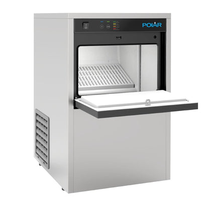Polar U-Series Countertop Ice Machine with UVC 20kg • PAS-UA039-A