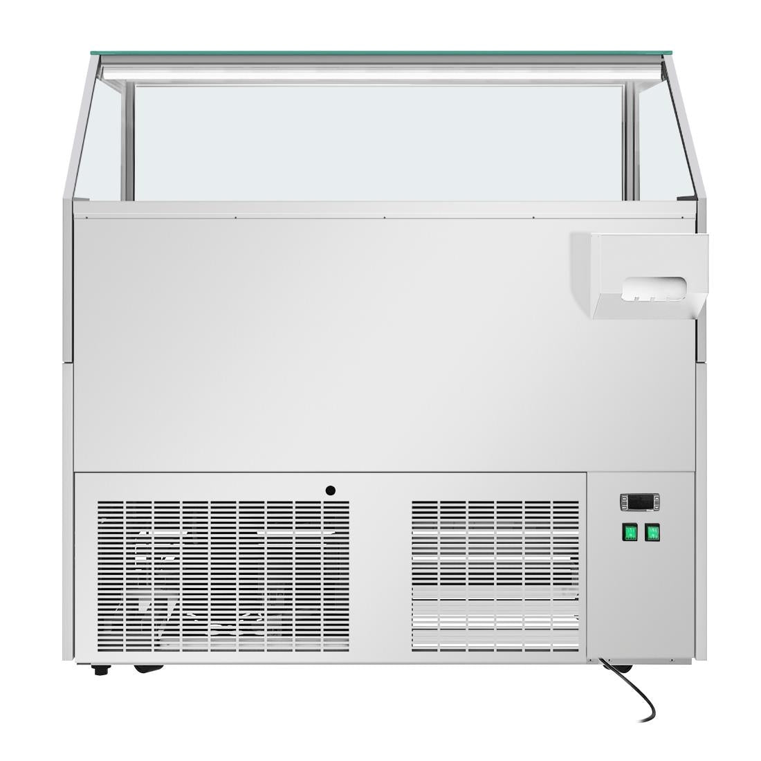 Polar U-Series 6 Pan Ice Cream Serve Over Cabinet Freezer • PAS-UA058-A