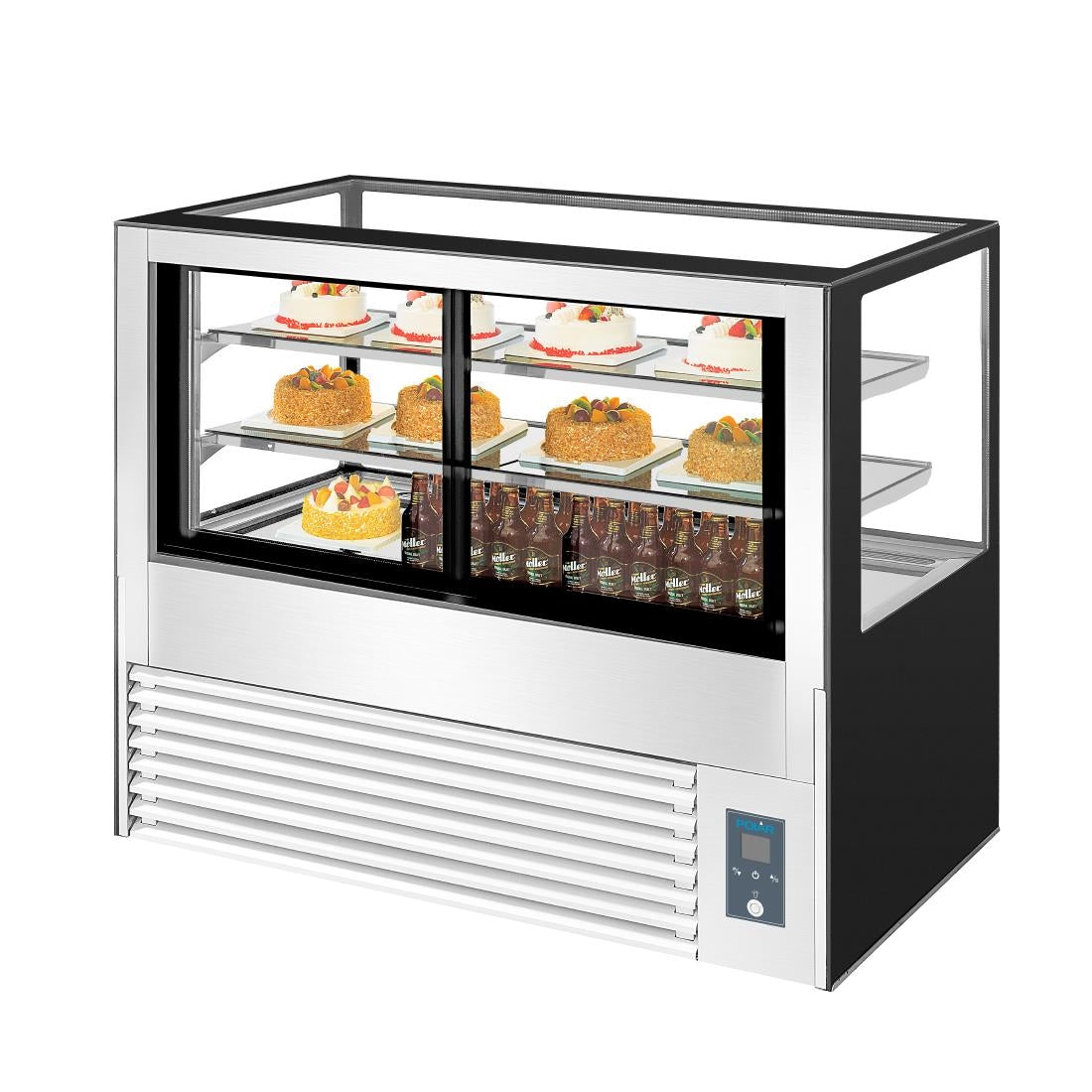 Polar U-Series Deli Display Fridge - 485Ltr • PAS-UA062-A