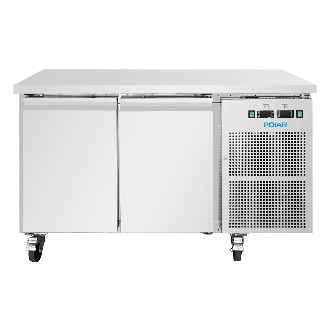 Polar U-Series Double Door Counter Fridge/Freezer • PAS-UA086-A