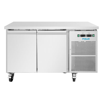 Polar U-Series Double Door Counter Fridge/Freezer • PAS-UA086-A