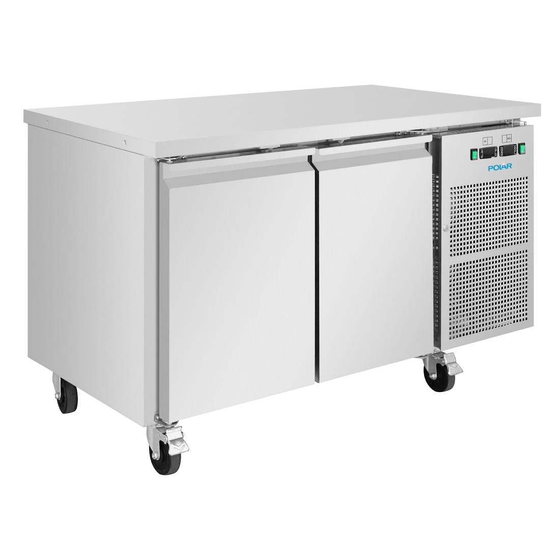 Polar U-Series Double Door Counter Fridge/Freezer • PAS-UA086-A