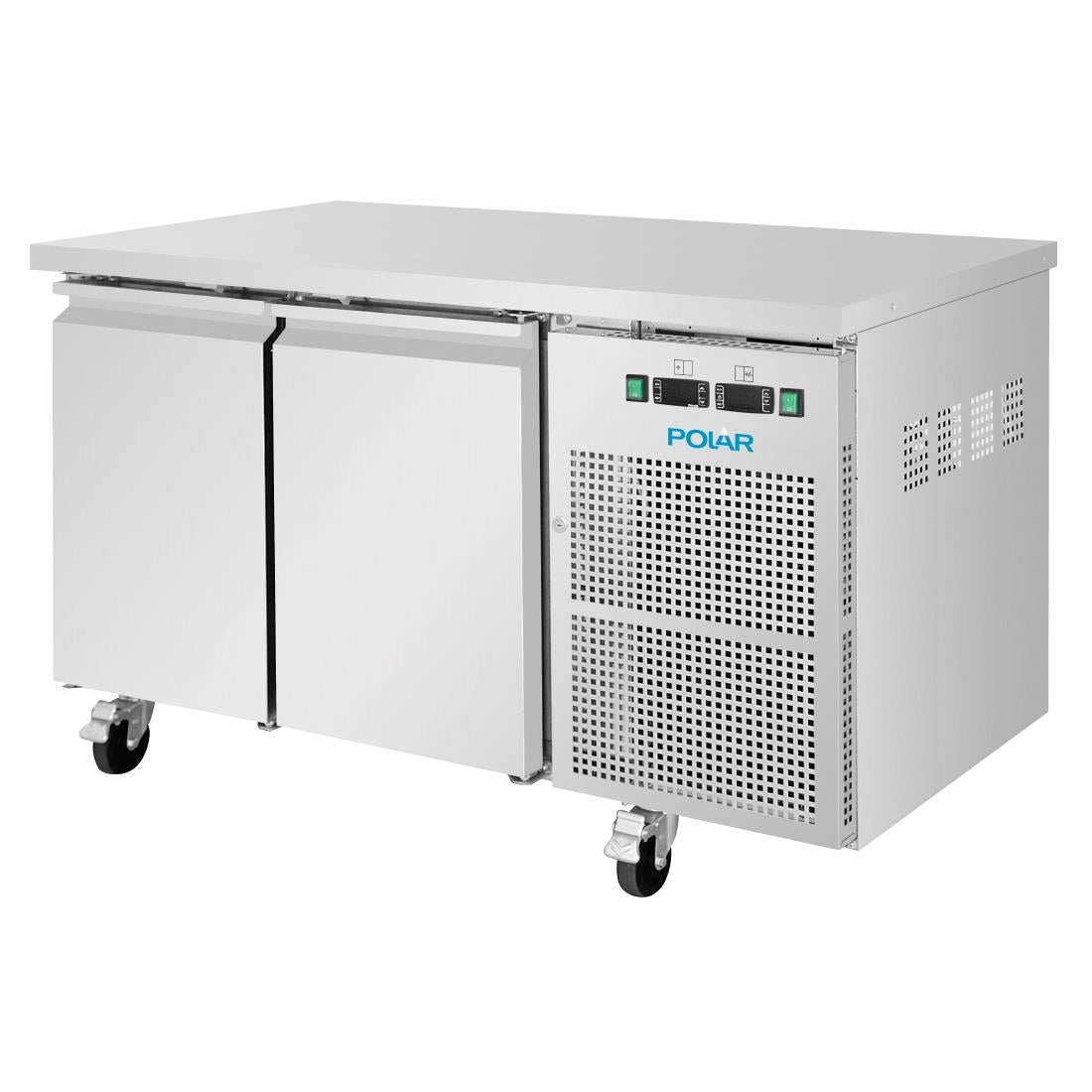Polar U-Series Double Door Counter Fridge/Freezer • PAS-UA086-A