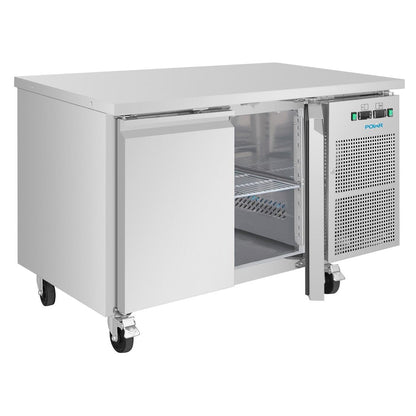 Polar U-Series Double Door Counter Fridge/Freezer • PAS-UA086-A