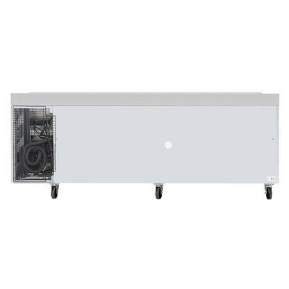 Polar U-Series Four Door Counter Fridge with Upstand • PAS-UA095-A