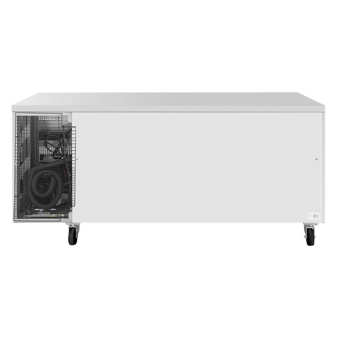 Polar U-Series Counter Fridge Four Drawers and One Door • PAS-UA103-A