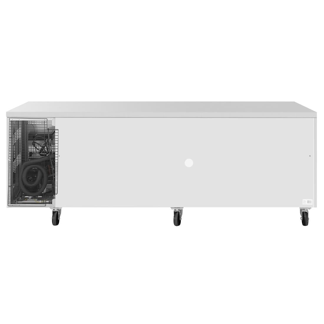 Polar U-Series Double Door Counter Fridge 616Ltr • PAS-UA104-A