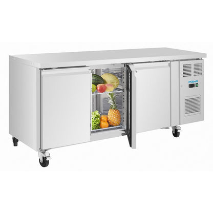Polar U-Series Triple Door Slimline Counter Fridge 398Ltr • PAS-UA106-A