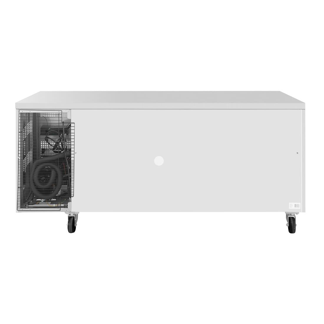 Polar U-Series Two Door & Two Drawer Counter Fridge 242Ltr • PAS-UA109-A