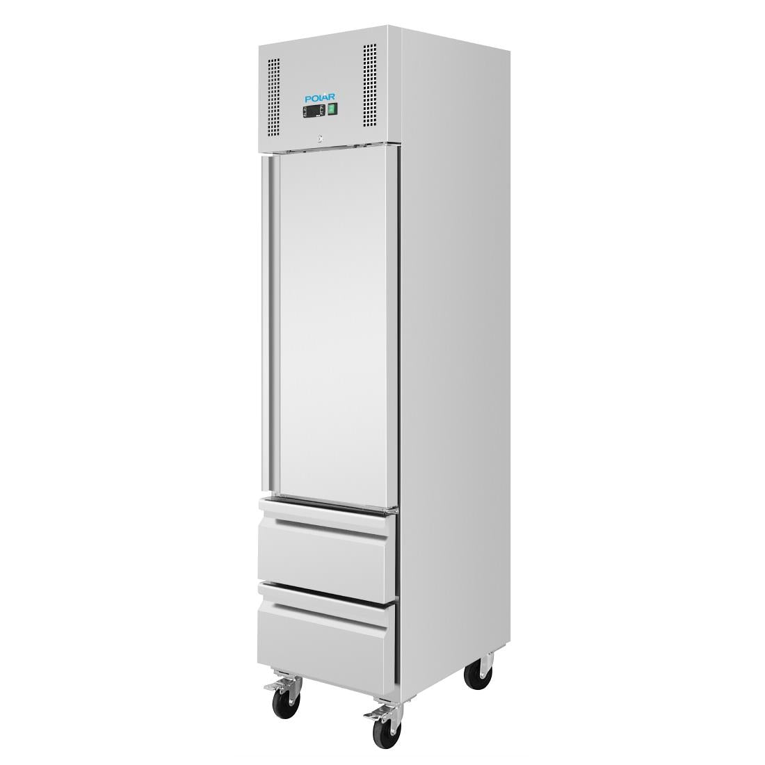 Polar G-Series Single Door and 2 Drawer Slimline GN Cabinet Freezer • PAS-UA116-A