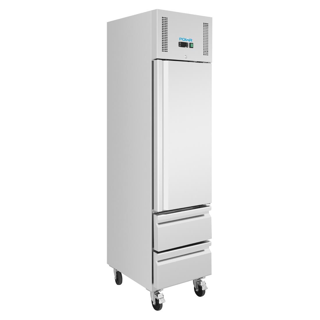 Polar G-Series Single Door and 2 Drawer Slimline GN Cabinet Freezer • PAS-UA116-A