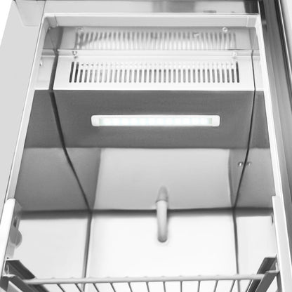 Polar G-Series Single Door and 2 Drawer Slimline GN Cabinet Freezer • PAS-UA116-A