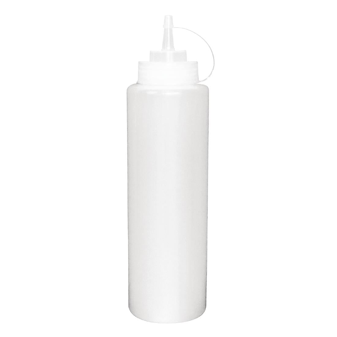 Vogue Clear Squeeze Sauce Bottle 681ml • PAS-K163