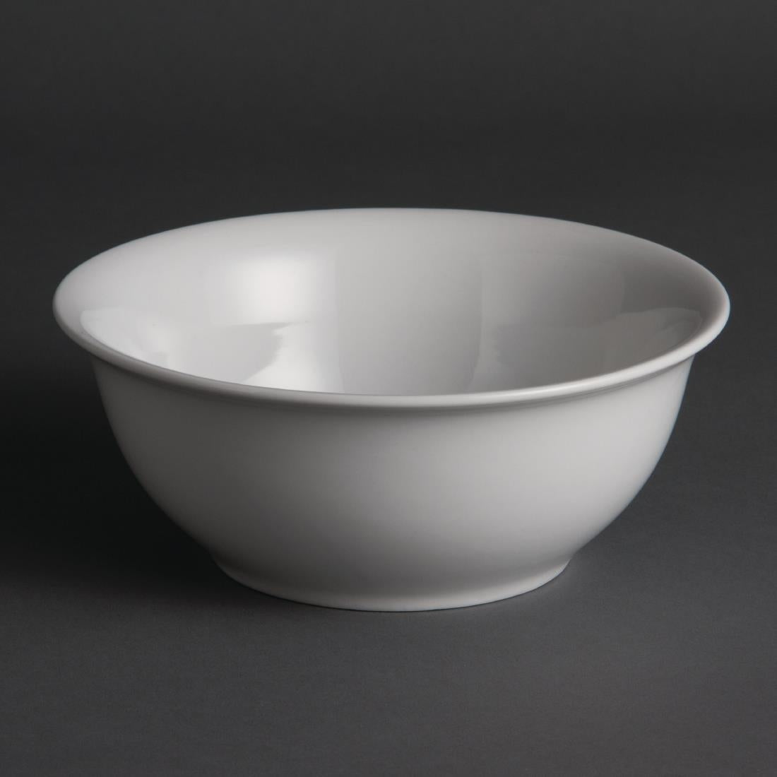 Olympia Whiteware Salad Bowls 175mm (6 Pack) (Pack of 6) • PAS-W408
