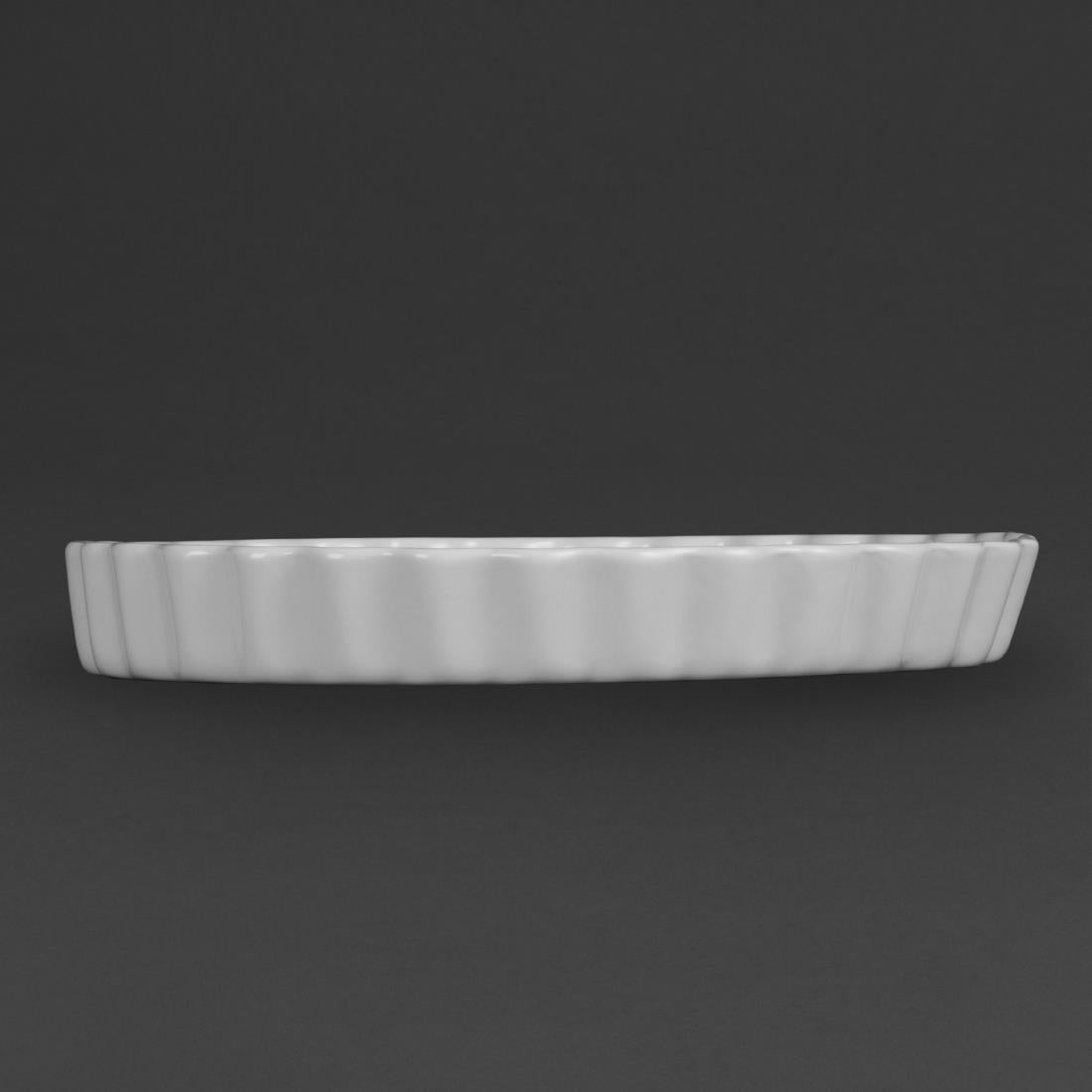 Olympia Whiteware Flan Dishes 297mm (6 Pack) • PAS-W416