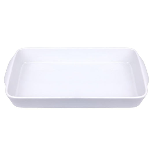 Olympia Whiteware Oblong Roasting Dishes 395 x 219mm (6 Pack) • PAS-W417