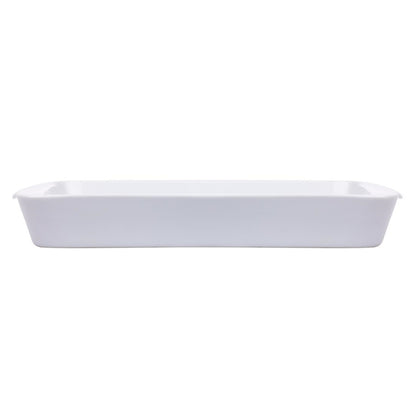 Olympia Whiteware Oblong Roasting Dishes 395 x 219mm (6 Pack) • PAS-W417