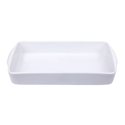 Olympia Whiteware Oblong Roasting Dishes 305 x 163mm (6 Pack) • PAS-W419