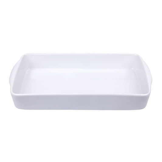 Olympia Whiteware Oblong Roasting Dishes 305 x 163mm (6 Pack) • PAS-W419