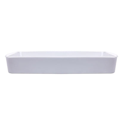 Olympia Whiteware Oblong Roasting Dishes 305 x 163mm (6 Pack) • PAS-W419