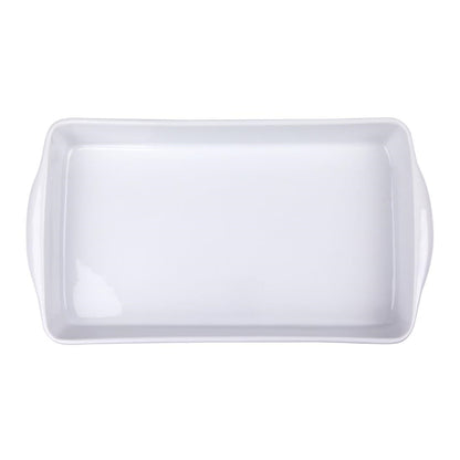 Olympia Whiteware Oblong Roasting Dishes 305 x 163mm (6 Pack) • PAS-W419
