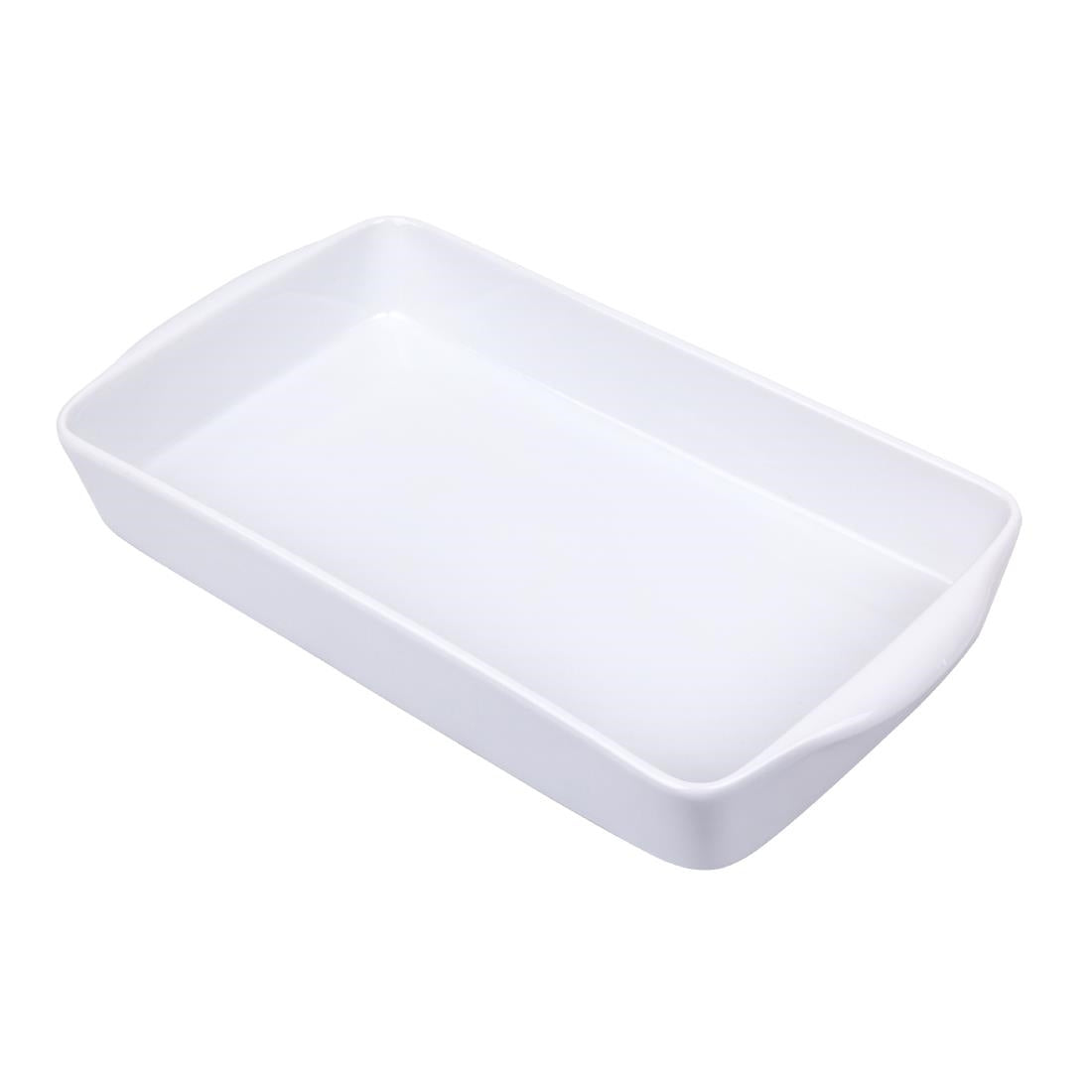 Olympia Whiteware Oblong Roasting Dishes 305 x 163mm (6 Pack) • PAS-W419