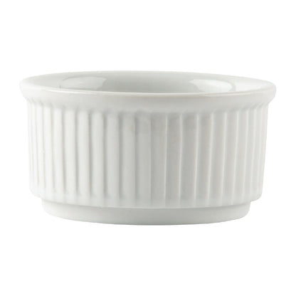 Olympia Whiteware Stacking Ramekin - 85mm (12 Pack) (Diameter: 85mm. Pack quantity: 12) • PAS-W421