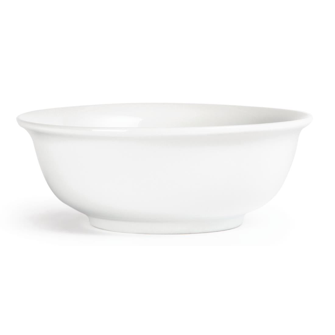 Olympia Whiteware Salad Bowl - 200mm (6 Pack) (200(Ø)mm. Pack quantity: 6) • PAS-W428