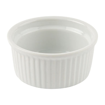 Olympia Whiteware Ramekins 85mm (12 Pack) (Pack of 12) • PAS-W432