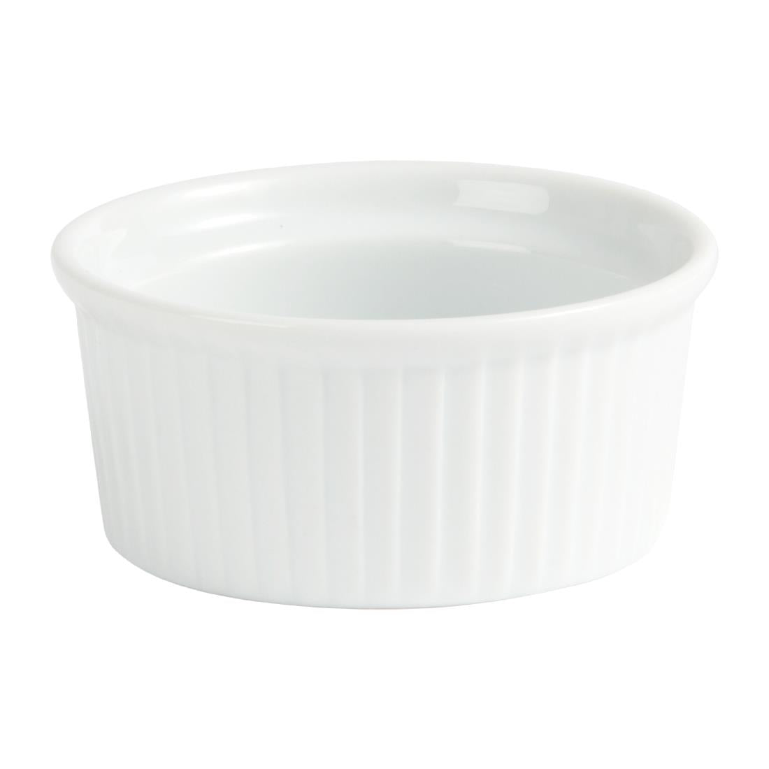 Olympia Whiteware Ramekins 85mm (12 Pack) (Pack of 12) • PAS-W432