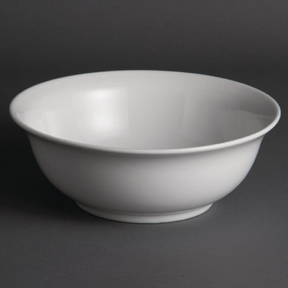 Olympia Whiteware Salad Bowls 235mm (6 Pack) (Pack of 6) • PAS-W436