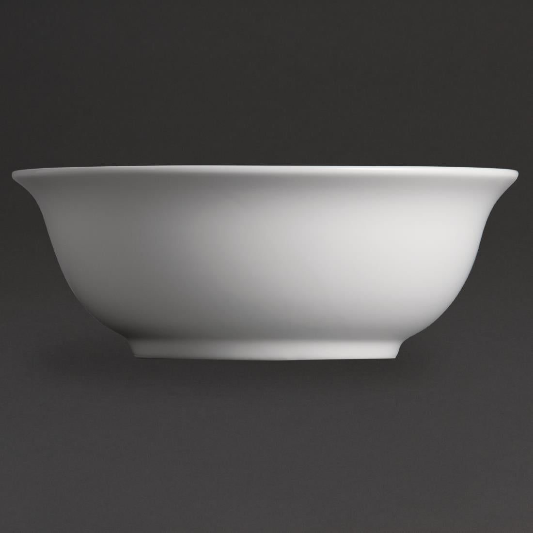 Olympia Whiteware Salad Bowls 235mm (6 Pack) (Pack of 6) • PAS-W436