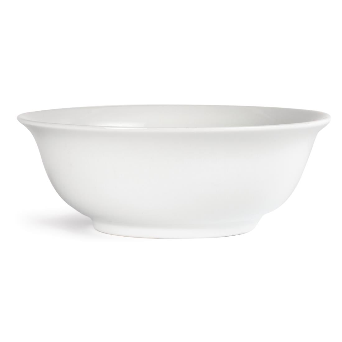 Olympia Whiteware Salad Bowl - 235mm (6 Pack) (239(Ø)mm. Pack quantity: 6) • PAS-W436