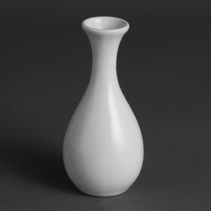 Olympia Whiteware Bud Vase - 125mm (12 Pack) • PAS-W437