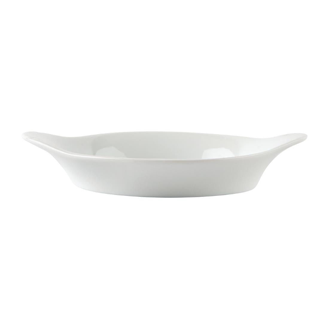 Olympia Whiteware Round Eared Dishes 156x 126mm (6 Pack) (Pack of 6) • PAS-W443