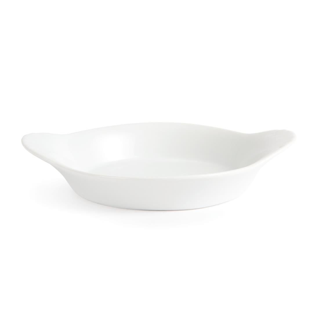 Olympia Whiteware Round Eared Dishes 192 x 151mm (6 Pack) (Pack of 6) • PAS-W444