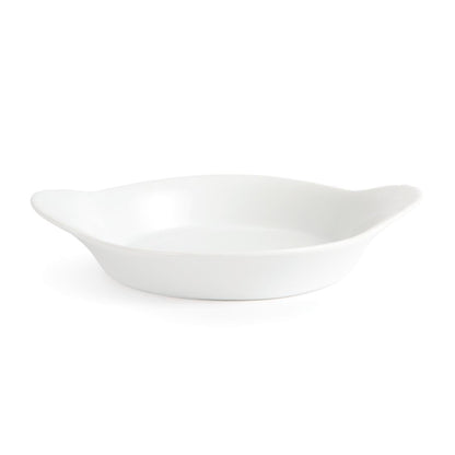 Olympia Whiteware Round Eared Dishes 192 x 151mm (6 Pack) (Pack of 6) • PAS-W444