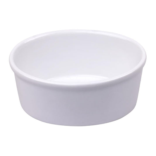 Olympia Whiteware Oval Ramekin - 100mm (12 Pack) • PAS-W445