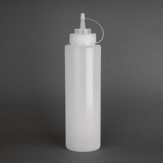 Vogue Clear Squeeze Sauce Bottle 994ml • PAS-W832