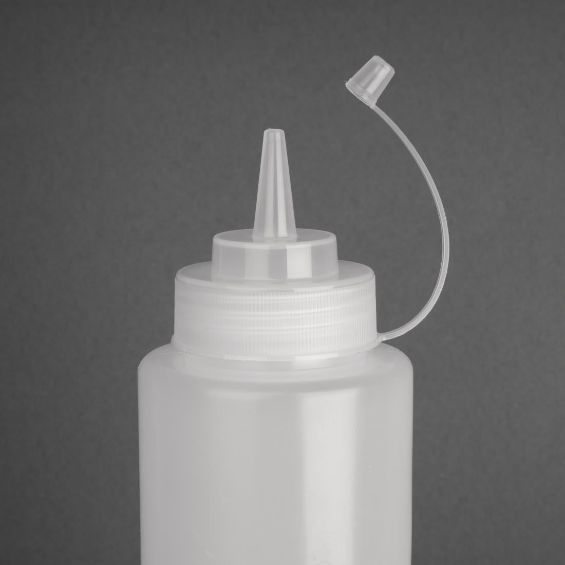 Vogue Clear Squeeze Sauce Bottle 994ml • PAS-W832