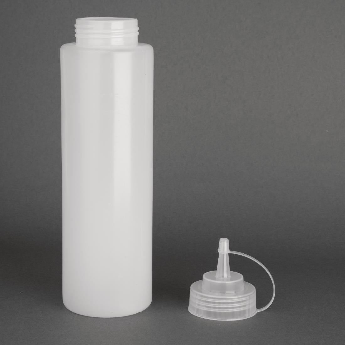 Vogue Clear Squeeze Sauce Bottle 994ml • PAS-W832