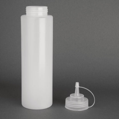 Vogue Clear Squeeze Sauce Bottle 994ml • PAS-W832