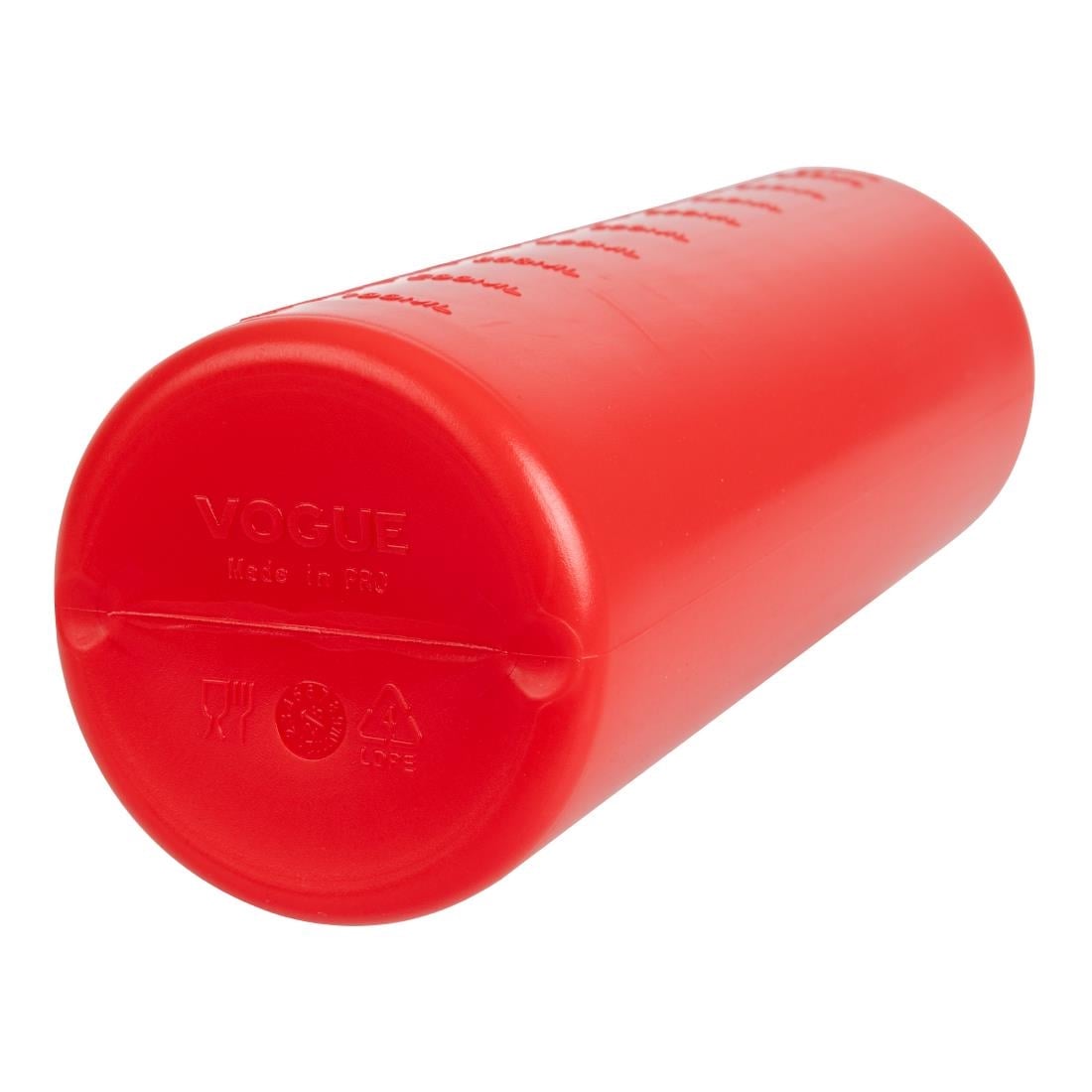 Vogue Red Squeeze Sauce Bottle 994ml • PAS-W833