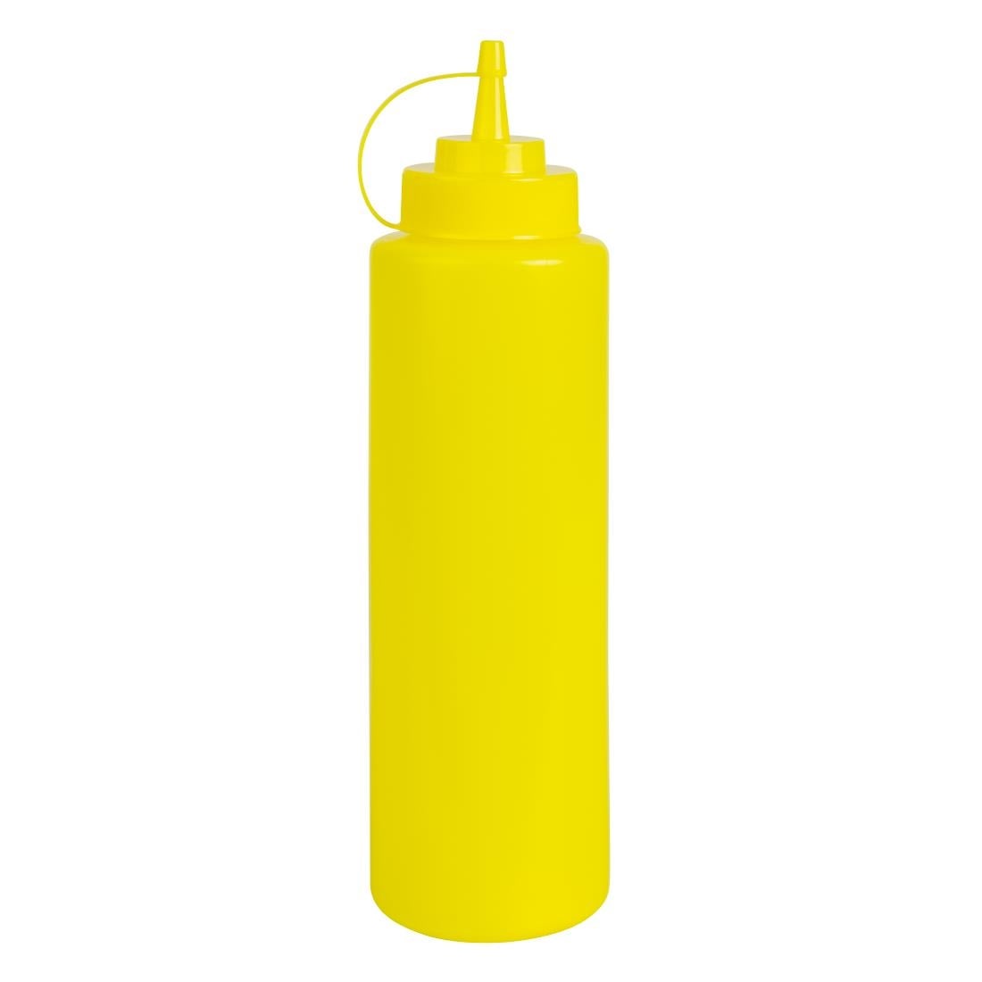 Vogue Yellow Squeeze Sauce Bottle 994ml • PAS-W834