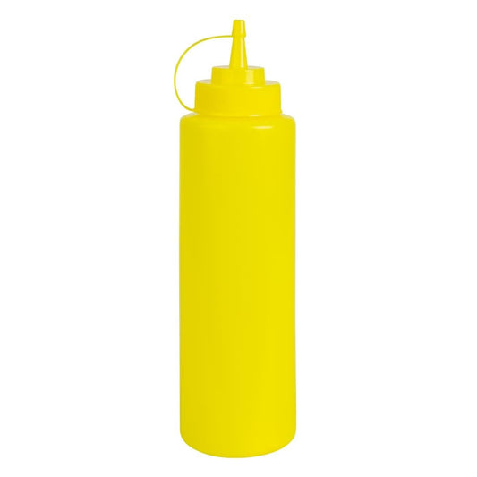 Vogue Yellow Squeeze Sauce Bottle 994ml • PAS-W834