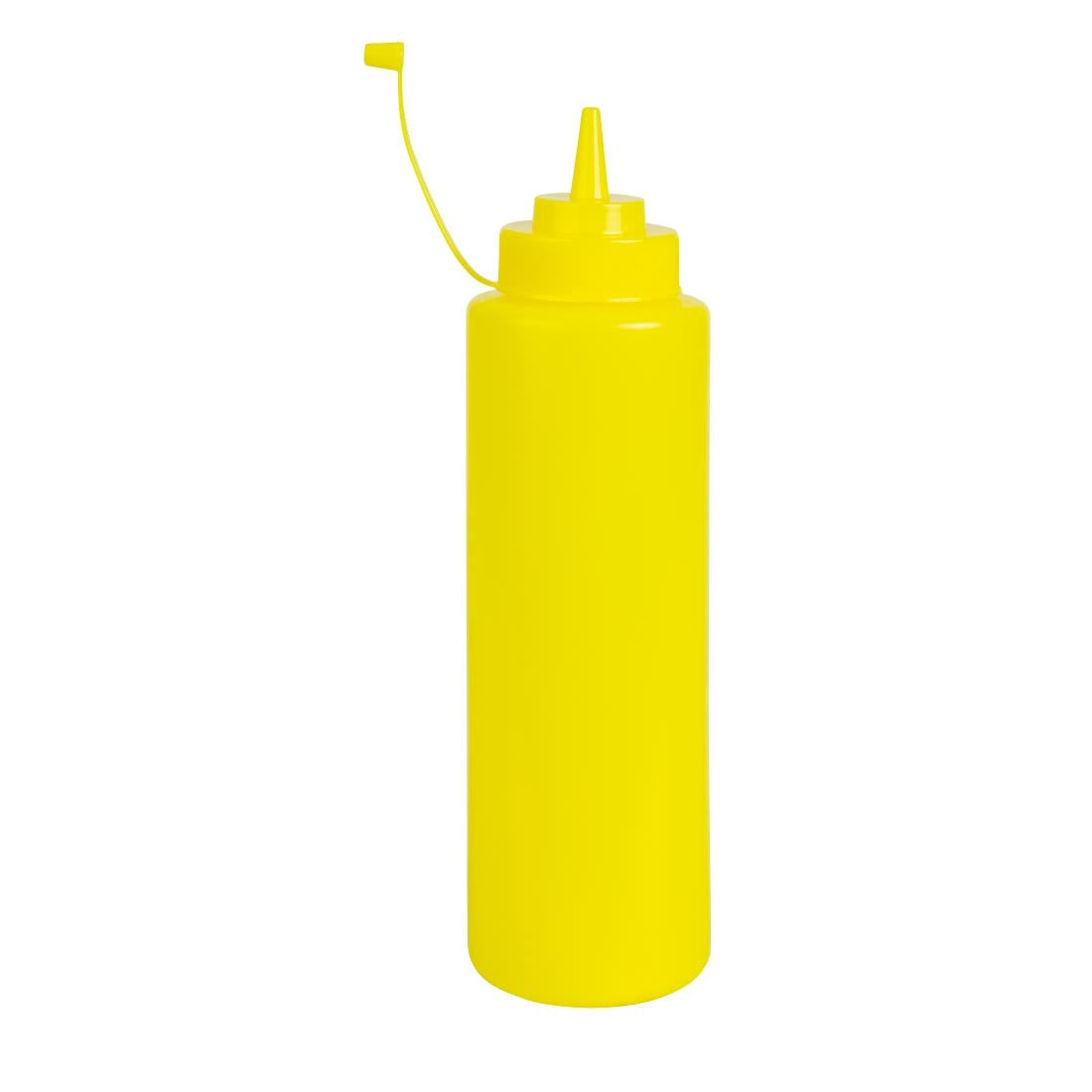 Vogue Yellow Squeeze Sauce Bottle 994ml • PAS-W834